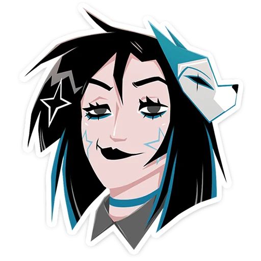 Стикер «Кира Хоши-6»