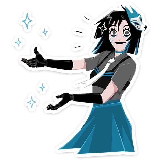 Стикер «Кира Хоши-8»