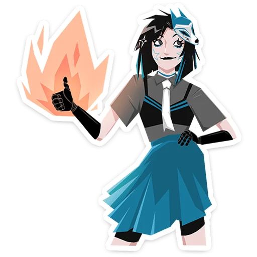 Стикер «Кира Хоши-9»