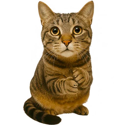 Стикер «Непослушный кот-10»