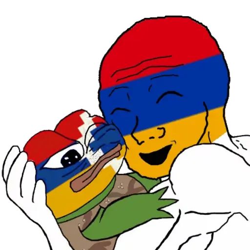 Стикер «Армянский Пепе-4»