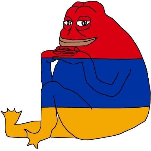 Стикер «Армянский Пепе-5»