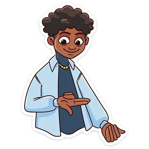 Стикер «Майк-8»