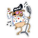 Набор стикеров «VK Fest #лучшедома»