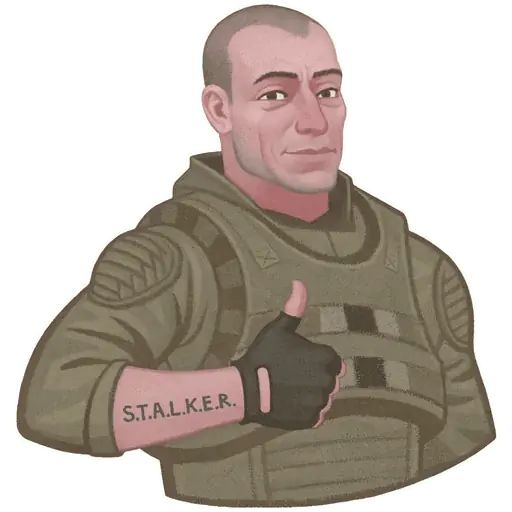 Стикер «S.T.A.L.K.E.R.-4»