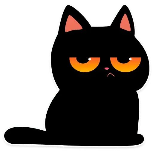 Стикер «Кот Тефтель-6»