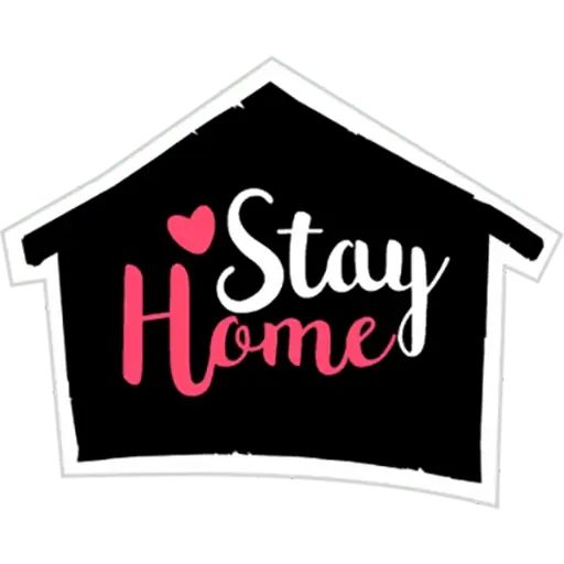 Стикер «Stay Home-11»