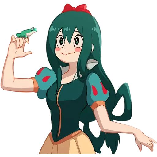 Стикер «Tsuyu Asui (BNHA-11»