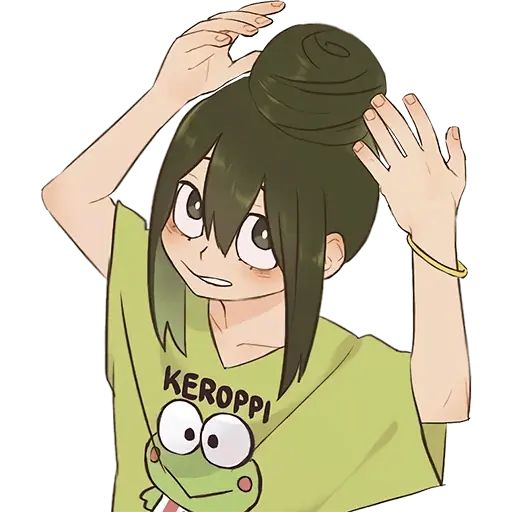 Стикер «Tsuyu Asui (BNHA-3»