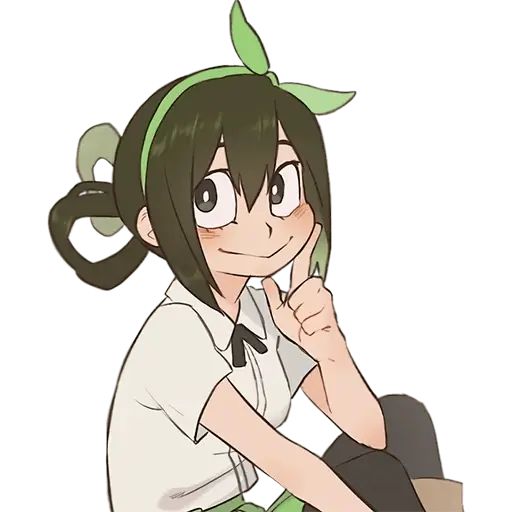 Стикер «Tsuyu Asui (BNHA-6»