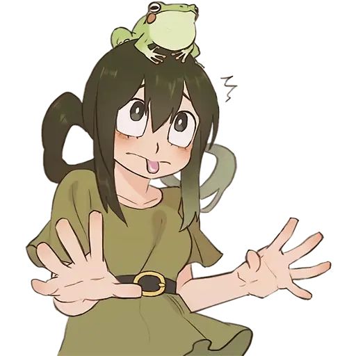 Стикер «Tsuyu Asui (BNHA-8»