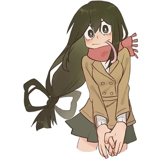 Стикер «Tsuyu Asui (BNHA-9»