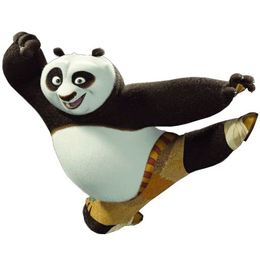 Стикер «Кунг-фу панда-4»