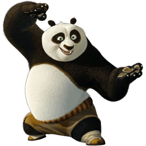 Стикер «Кунг-фу панда-5»
