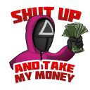 Набор стикеров «Игра в кальмара»