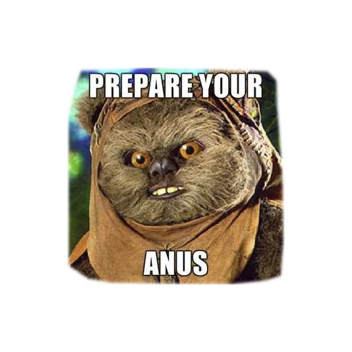 Стикер «Prepare your anus-4»