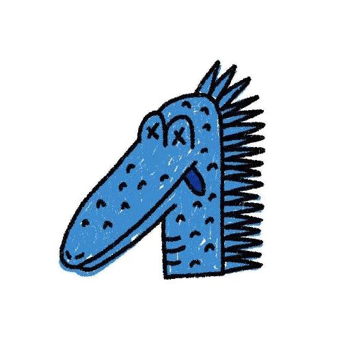 Стикер «Крокодил-8»