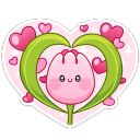 Набор стикеров «Флори»