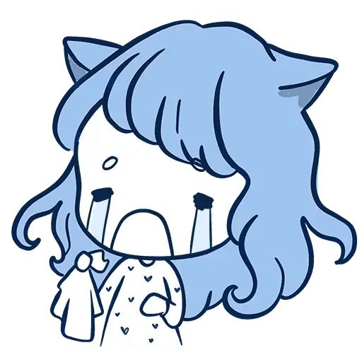 Стикер «Чиби-3»