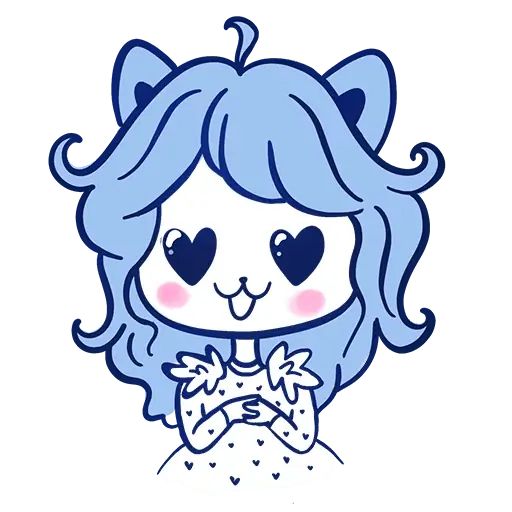 Стикер «Чиби-7»