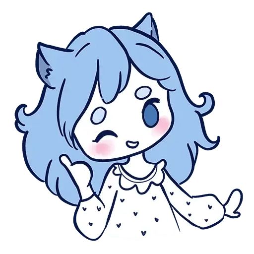 Стикер «Чиби-8»