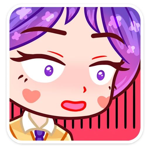 Стикер «Мелани-8»