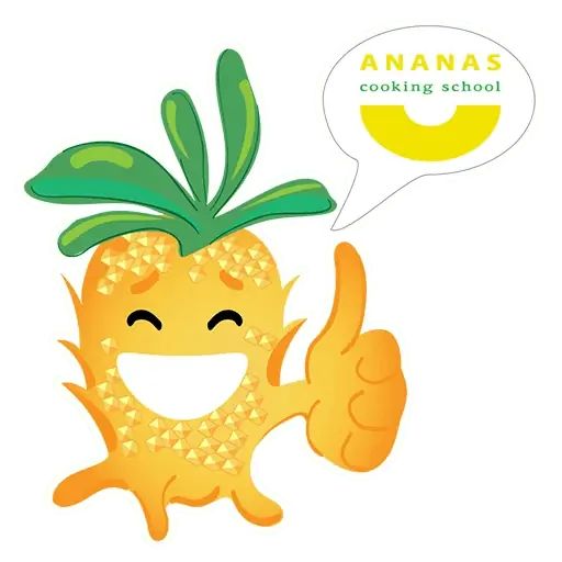 Стикер «Ананас-2»