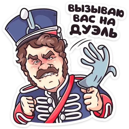 Стикер «Гусар ТНТ-3»