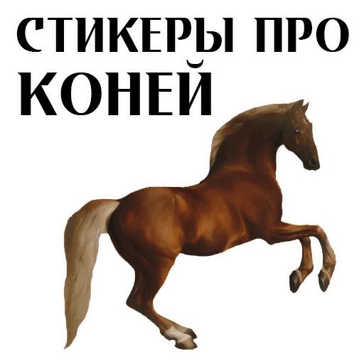 Стикер «Про коней-1»