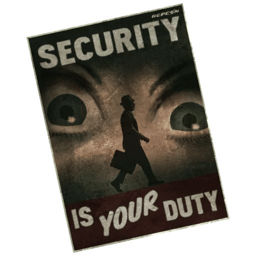 Стикер «Плакаты из Fallout-3»