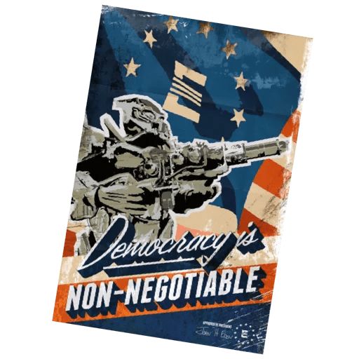Стикер «Плакаты из Fallout-6»