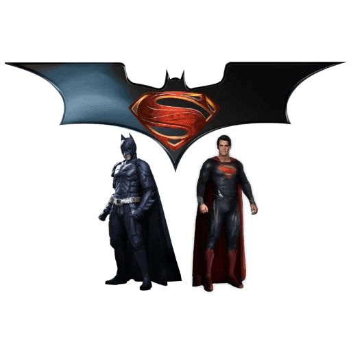 Стикер «Бэтмен v Супермен-1»