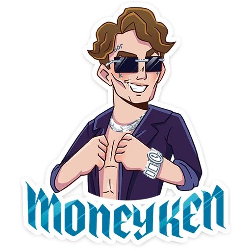 Стикер «MONEYKEN x INSTASAMKA-9»