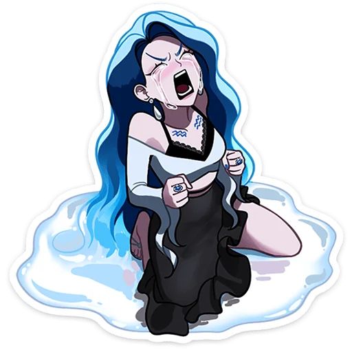 Стикер «Акварина-11»