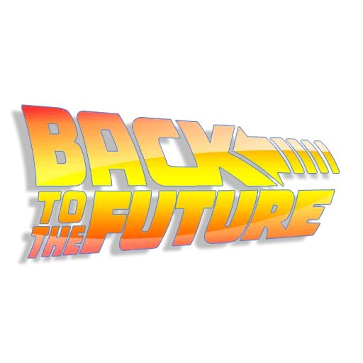 Стикер «Назад в будущее-1»
