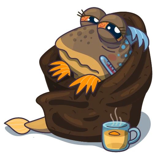 Стикер «Рыбка Илистый прыгун-10»