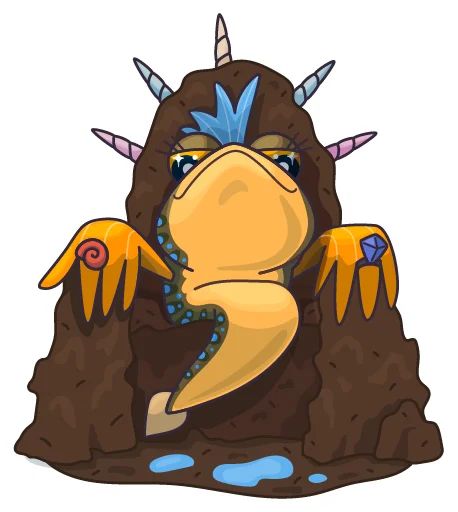 Стикер «Рыбка Илистый прыгун-5»