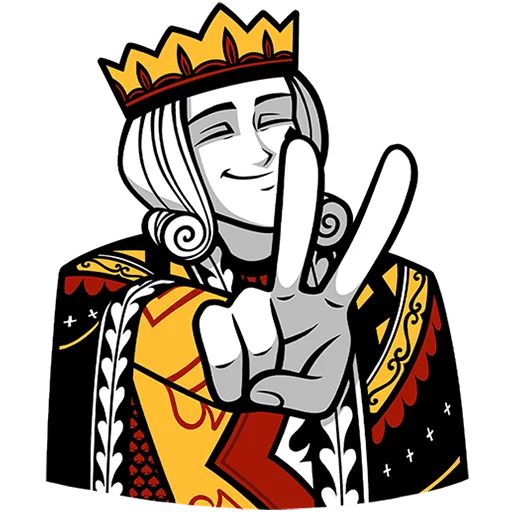 Стикер «Король Пик-7»