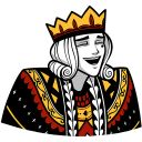 Набор стикеров «Король Пик»