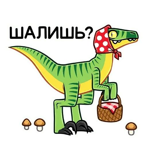 Стикер «Рик и Рок-9»