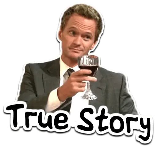 Стикер «Барни-1»