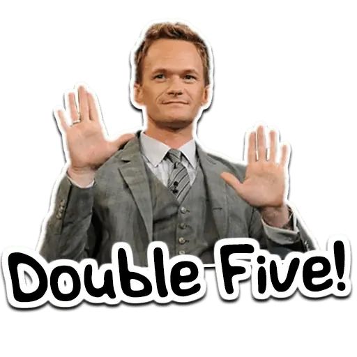 Стикер «Барни-7»