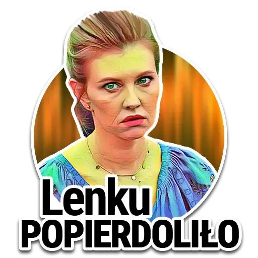 Стикер «Ze Popierdolilo-9»