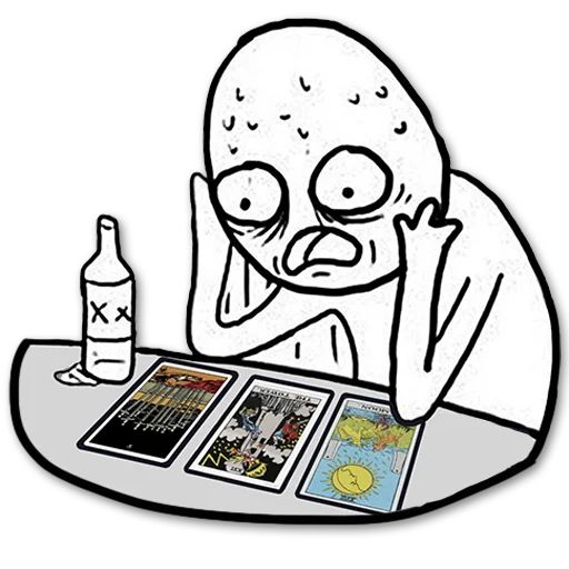 Стикер «Таро Пак-5»