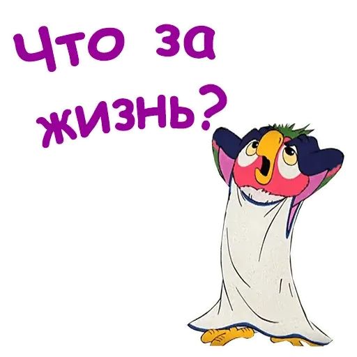Стикер «Попугай Кеша 3-4»