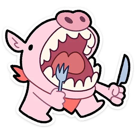 Стикер «Бекончик-3»