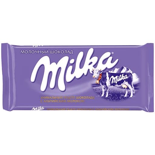 Стикер «Шоколад Milka-2»