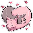 Набор стикеров «Рамзес и Клео 2.0»