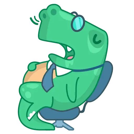 Стикер «Динозаврик-10»