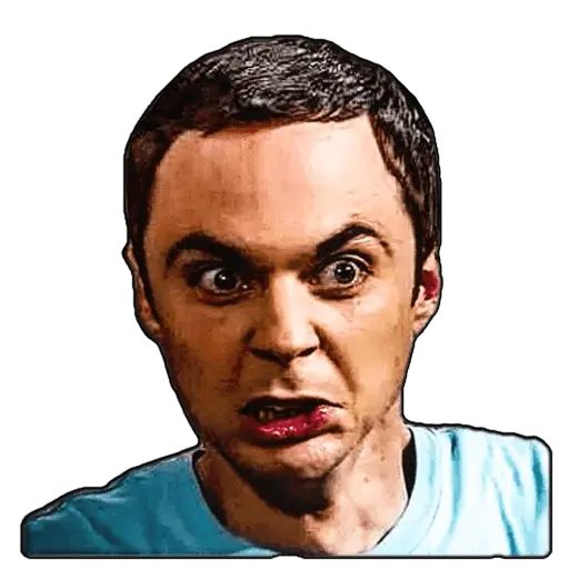 Стикер «Шелдон-5»